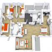 Planimetrie 3D Casa