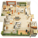3D huis vloerplannen-APK
