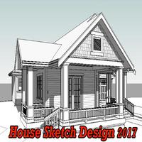 House Sketch Design 2017 पोस्टर