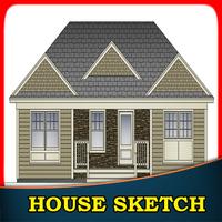 House Sketches Affiche