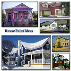 Haus-Farben-Entwurfs-Ideen Zeichen