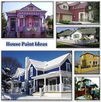 Haus-Farben-Entwurfs-Ideen Plakat