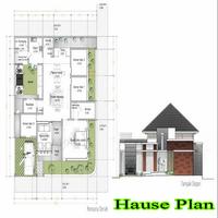 House Plan Affiche