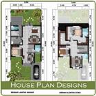 Haus-Plan Designs Zeichen