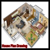 House Plan Drawing-poster