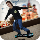 Hoverboard Russian City 3D icône