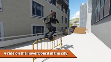 Hoverboard Russian City 3D poster