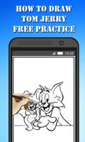 How To Draw Tom Jerry Free Practice capture d'écran 1
