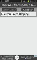 How 2 Wear Nauvari Saree VIDEO capture d'écran 2