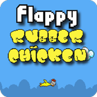 Flappy Rubber Chicken أيقونة