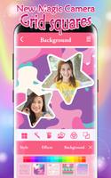 New Magic Camera Grid Squares & Photo Collage screenshot 3