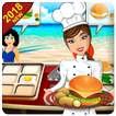 Crazy Cooking Burger Beach Restaurant