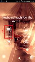 Itachi Uchiha Keyboard Emoji HD capture d'écran 2