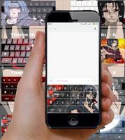 Keyboard Itachi Uchiha Emoji Ekran Görüntüsü 1