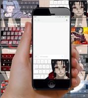 Keyboard Itachi Uchiha Emoji syot layar 2