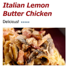 Italian Lemon Butter Chicken Zeichen