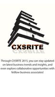 CXSRITE 2015 海報