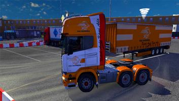 Indonesia Truck Simulator captura de pantalla 1