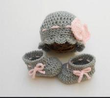 Baby Knit Hats Pattern capture d'écran 2