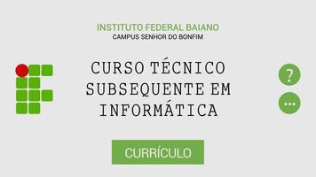 Técnico Informática IFBAIANO Affiche