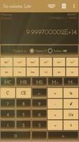 CyberX Scientific Calculator - Gold capture d'écran 1