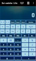 CyberX Scientific Calculator - Sea Blue Affiche