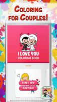 I Love You Coloring Book Affiche