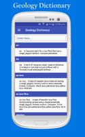 Geology Dictionary capture d'écran 1
