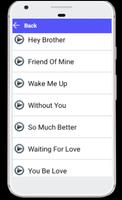 Avicii-Hey Brother Lyrics Song اسکرین شاٹ 1