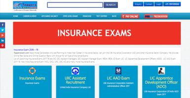 Insurance Exam FREE Online Mock Test Series App постер