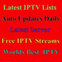 Daily IPTV M3u Listas Free Affiche
