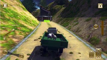 Offroad Animal Transport Truck syot layar 1