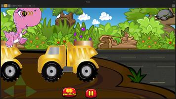 Dinosaurs vs Monster Trucks ảnh chụp màn hình 1