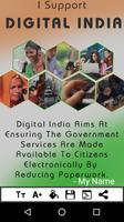 I Support MODI’s Digital India ภาพหน้าจอ 2