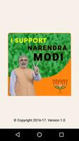 I Support Narendra Modi (NAMO) Affiche
