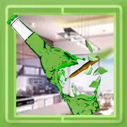 Flaschen schießen Essbereich