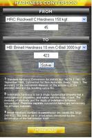 Hardness Conversion الملصق