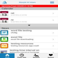 Masjid Communicator App スクリーンショット 3