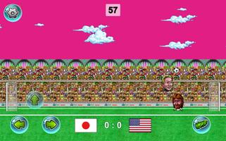 Crazy Head Soccer تصوير الشاشة 2