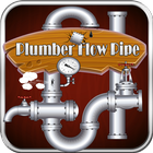 Plumber Flow Pipe أيقونة