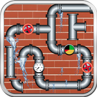 water flow pipe أيقونة