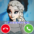 Prank Call Elsa For Kids icon