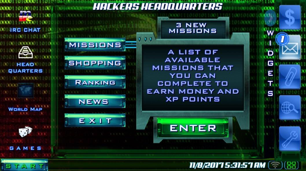 Juego hackers android