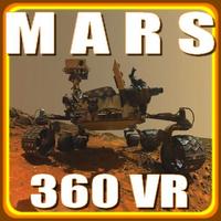 VR Martian Panoramic View Affiche
