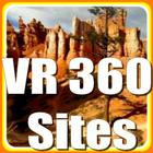 VR 360 Panoramic Sites Zeichen