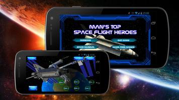 Man's Top Space Flight Heroes постер