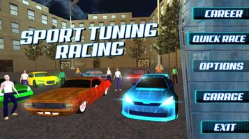Sport Tuning Racing 3D Plakat