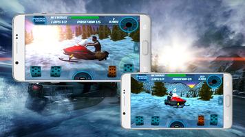Snow Mobile Winter Racing King capture d'écran 3