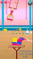Amazing Gymnastics Block Drop تصوير الشاشة 1