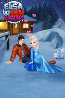 Ice Queen Kissing Affiche